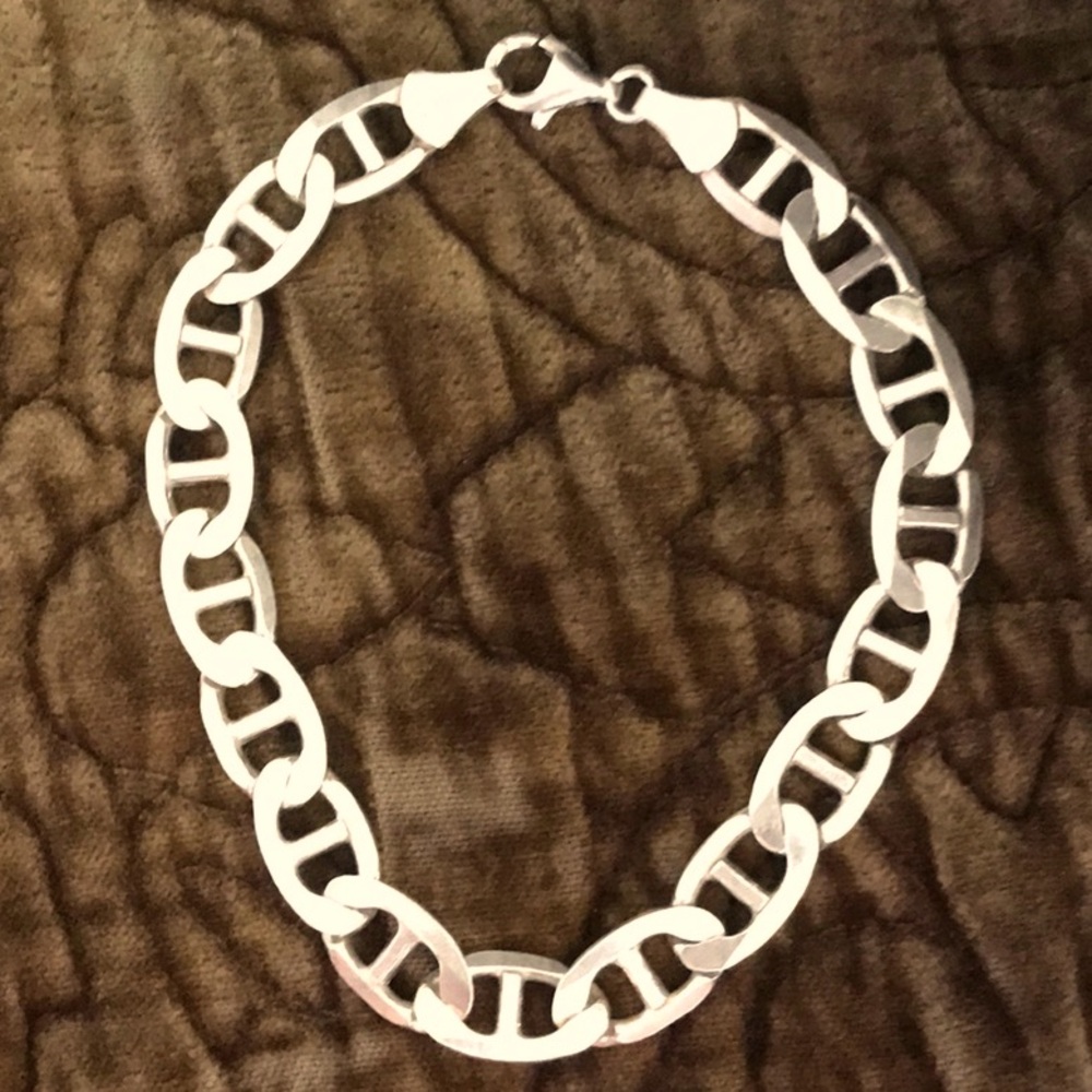 Men’s Sterling Silver Bracelet 9”